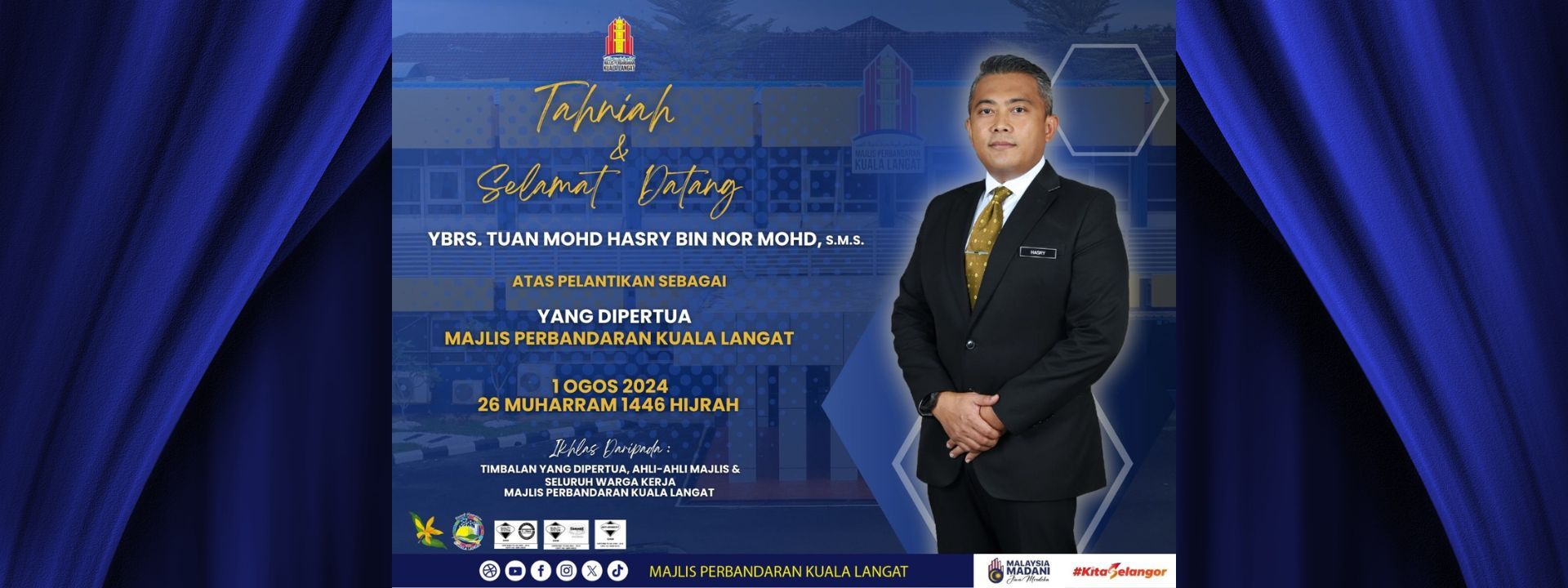 Selamat Datang YDP Hasry