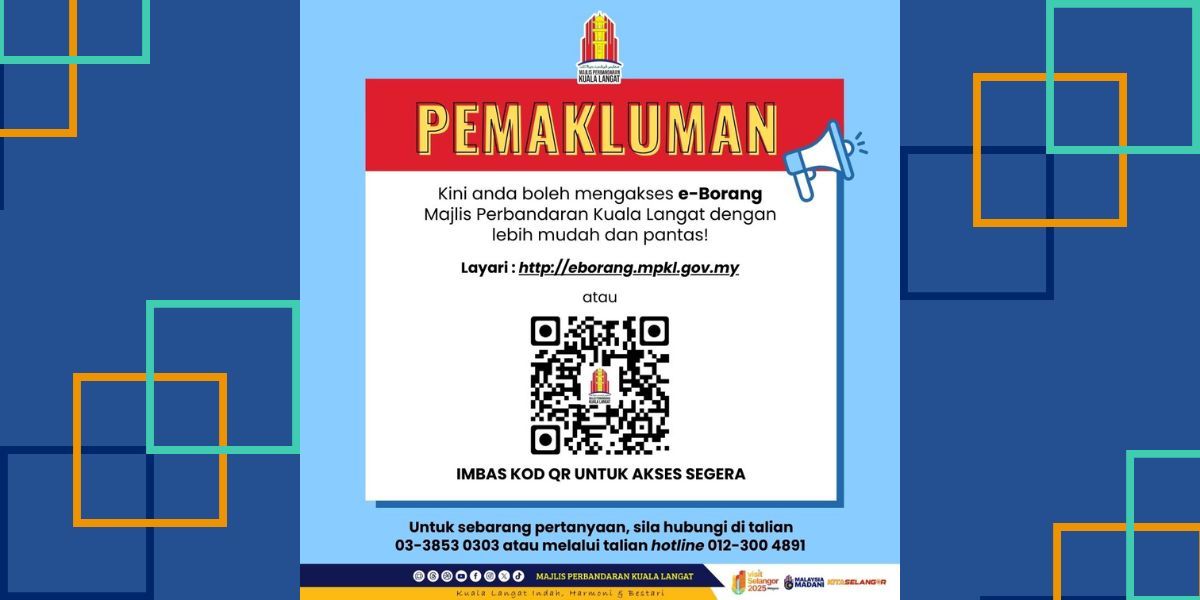 Banner Pemakluman E-Borang MPKL