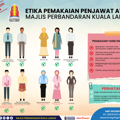 Etika Pemakaian Penjawat Awam Majlis Perbandaran Kuala Langat