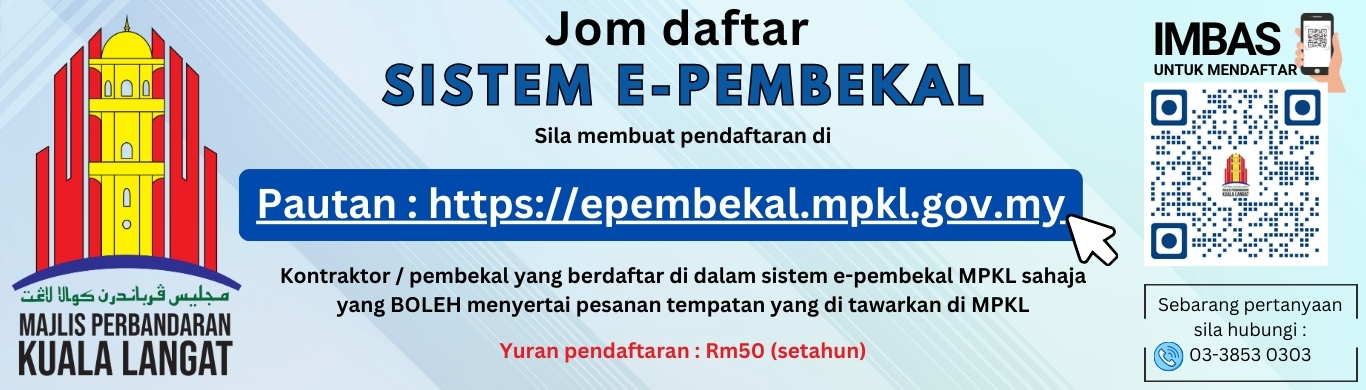 Banner Web Jom Daftar Sistem e-Pembekal